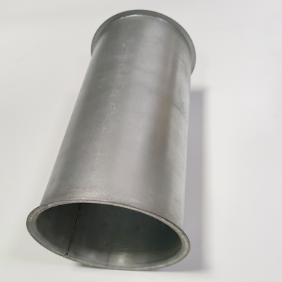 Các ống dẫn không khí tấm galvanized Hệ thống thông gió Dust Removal Flange Connection Dust Extraction Pipe