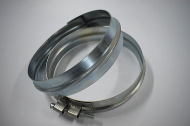 0.8mm độ dày rộng vành đai ống hỗ trợ kẹp ISO9001 ống bụi ống thu thập lớn