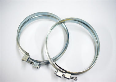 Vít rộng ống kẹp kết nối mạ kẽm cho ngành công nghiệp ống hệ thống đường kính 80mm