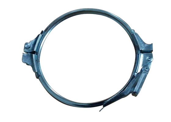 O Type Ring Round Duct Kẹp ống thép mạ kẽm 150mm