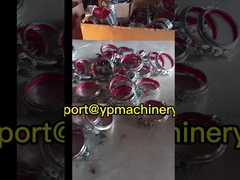 Kẹp ống nhả nhanh kín khí Kẹp khóa kẹp tròn bằng cao su đỏ