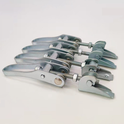Các bộ phận dán kim loại tùy chỉnh Carbon Steel vật liệu kẽm Bucket Hoop Hasp Hoop Clamp Lock Hasp Hardware Accessories