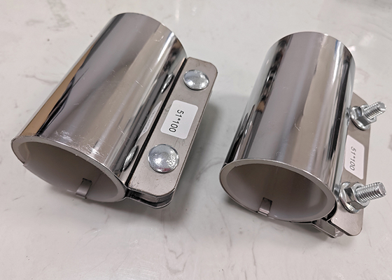 Khớp nối ống dẫn khí nén bằng thép không gỉ 50x100mm