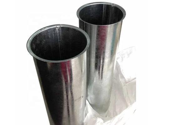 Hệ thống loại bỏ bụi ống dẫn ống dẫn thẳng ống dẫn đường ống dẫn vòng với cạnh sườn