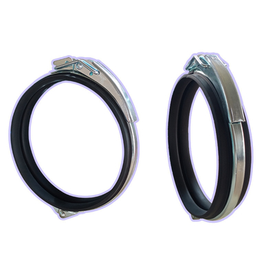 Clamp nhựa không gỉ nhựa hệ thống thu bụi khóa nhanh kéo vòng ống kẹp