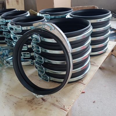 Clamp nhựa không gỉ nhựa hệ thống thu bụi khóa nhanh kéo vòng ống kẹp