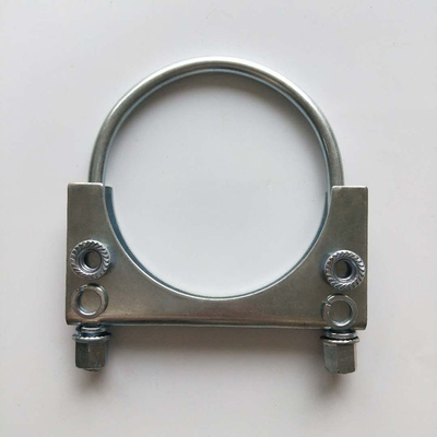 Thép galvanized Light Duty Electro Muffler U Type M8 M10 Bolt Clamps Phụ tùng phụ tùng ô tô