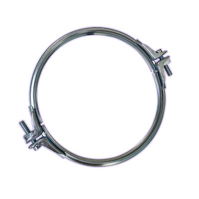 Kẹp ống chịu lực với độ dày gioăng có thể điều chỉnh và cấu trúc hai mảnh cho hệ thống thu gom bụi trong SUS304