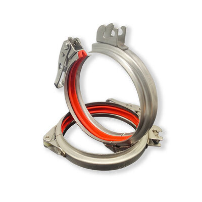 SUS304 Máy kẹp ống phóng nhanh Khóa nhanh Nhẫn ống dẫn Nhẫn trống Khóa Nhẫn Kẹp