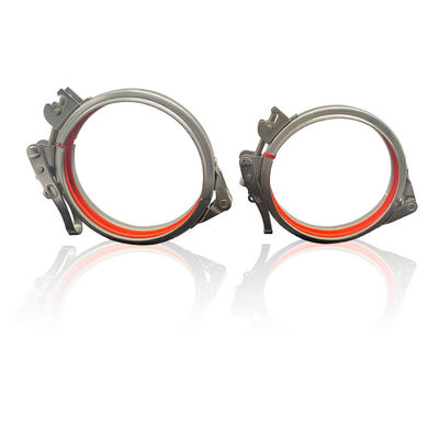 Nhanh giải phóng nhanh chóng khóa nhanh Clamp Modular ducting Ring 304 thép không gỉ clip
