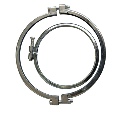 Kẹp ống thép không gỉ công nghiệp 80mm-630mm Kẹp ống bu lông đơn Chống gỉ