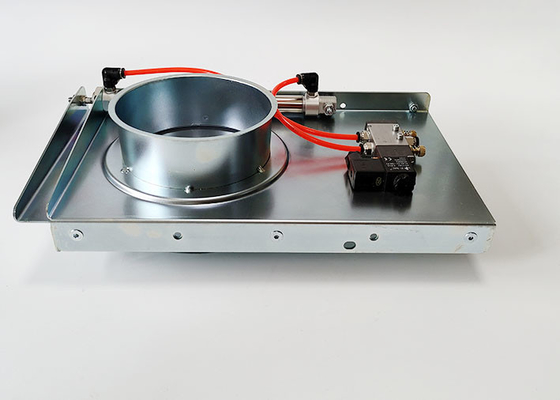 Bộ giảm chấn luồng không khí trượt khí nén Cổng thu bụi 100mm SS304