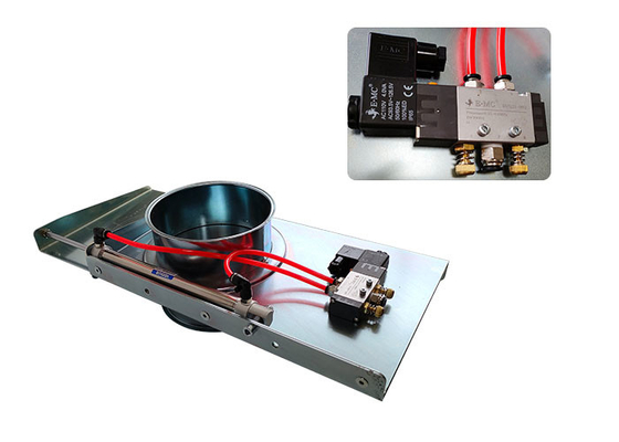 Bộ giảm chấn trượt khí nén 120mm Cổng thu gom bụi cho hệ thống thông gió