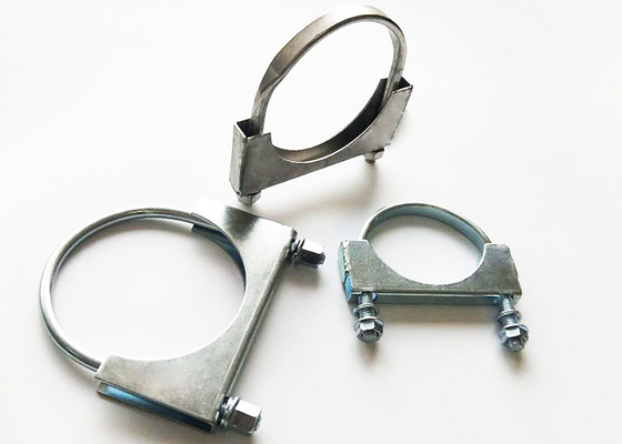 Kẹp ống xả kim loại U có độ bền cao Kích thước 38mm-305mm