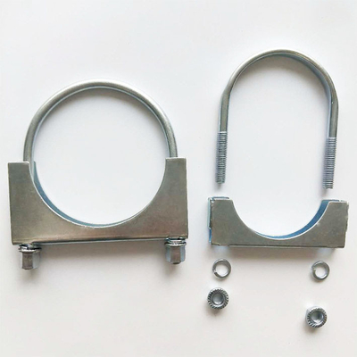 OEM ODM 2.5 inch U Bolt Kẹp ống Phụ tùng ô tô Muffler Hose Hoop