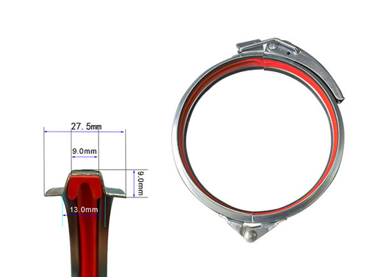 Kẹp ống mạ kẽm 80-600mm Độ bền cao chống ăn mòn
