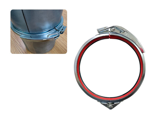 Phát hành nhanh Kẹp ống thép không gỉ nhẹ Kích thước 80-600MM