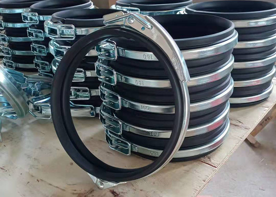 Vòng kẹp ống nhả nhanh kín khí bằng cao su đỏ