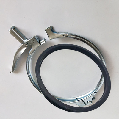 Kẹp ống hạng nặng 80mm-500mm với vòng đệm EPDM