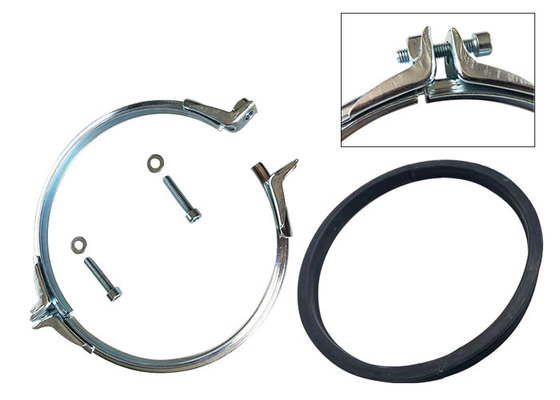 Ống mặt bích 4 inch Chống ăn mòn Kẹp ống hạng nặng Kết nối nhanh
