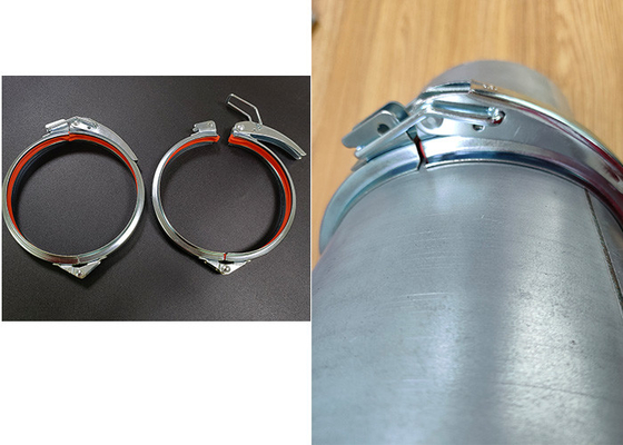 Kẹp ống phát hành nhanh bằng thép không gỉ / thép carbon 1/2 inch