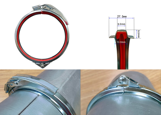Bề mặt được đánh bóng nhanh Kẹp ống 3/4 inch