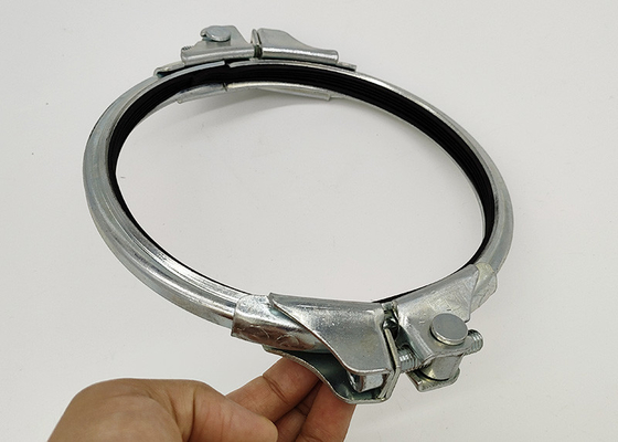 Hệ thống ống mô-đun Kẹp ống chia Thép mạ kẽm Double Bolt U Groove