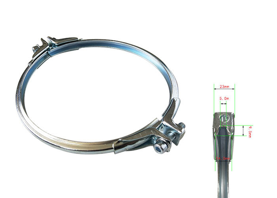 Móc treo vòng kẹp đôi nhanh chóng mạ kẽm