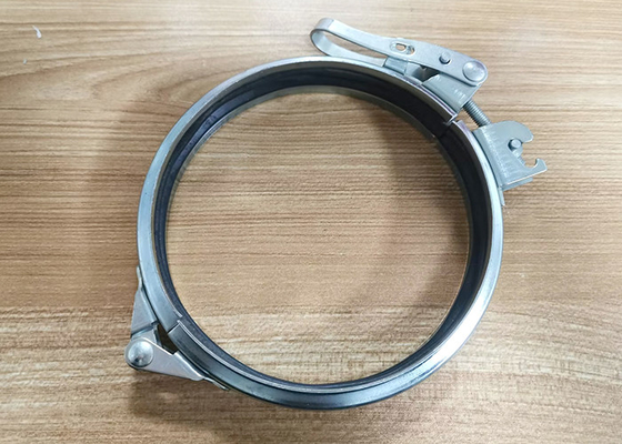 Máy kẹp ống ống hạng nặng 100mm cho hệ thống thu bụi