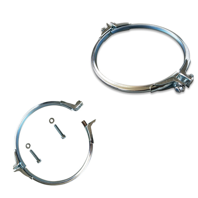 Clamp ống phóng nhanh hình U Clamp ống dẫn thép kẽm Độ dày 2,0mm
