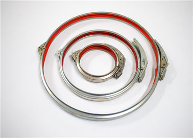 Kẹp ống mạ kẽm phát hành nhanh 304 Thép không gỉ 4 '' - 32 '' cho hệ thống đường ống