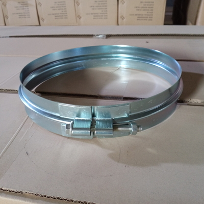Clamp rộng 150-600mm chiều rộng 48mm Spiral Clamp Bands cho các kết nối ống dẫn xoắn ốc