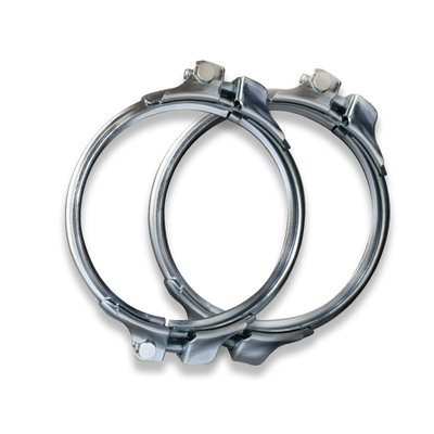 Clamp ống galvanized nặng 2.0mm Ventilation Release Quick Ducting Metal Clamps