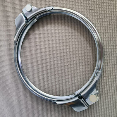 2.0mm Độ dày Công suất nặng nhựa hoặc Stainles thép 304 ống kẹp với vòng niêm phong