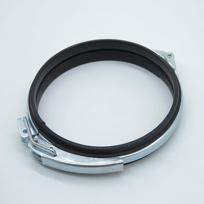 Hệ thống đường ống an toàn Clamp đường ống galvanized đường ống clip 80mm-500mm phạm vi