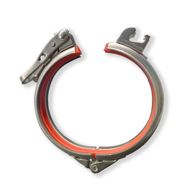 SUS304 Máy kẹp ống phóng nhanh Khóa nhanh Nhẫn ống dẫn Nhẫn trống Khóa Nhẫn Kẹp