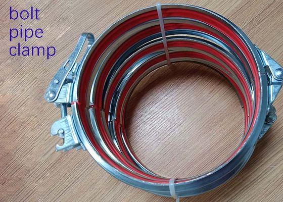 Mặt bích thông gió bằng bu lông 80mm Kẹp ống tháo nhanh với vòng đệm