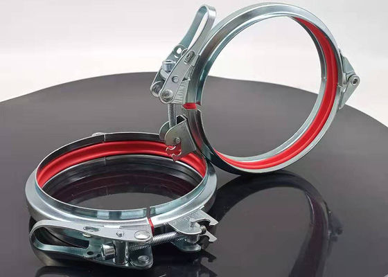 Đầu nối ống xoắn ốc Bu lông thông gió Móc treo ống mạ kẽm 140MM